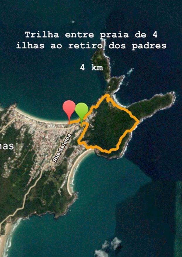Hospedaria Canto Do Morro Bombinhas Bagian luar foto